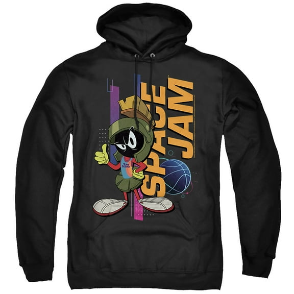 Space Jam: A New Legacy Marvin Standing Unisex Adult Pull-Over Hoodie, Marvin, Medium