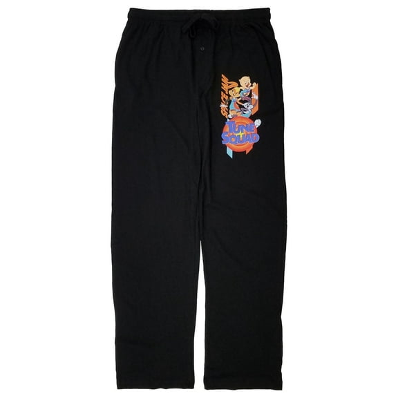 Space Jam A New Legacy Mens Black Lounge Pant Sleep Pants Pajama Bottoms XXL