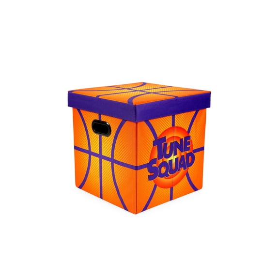 Space Jam: A New Legacy Orange Storage Bin Cube Organizer with Lid | 15 Inches