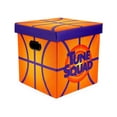 thumbnail image 1 of Space Jam: A New Legacy Orange Storage Bin Cube Organizer with Lid | 15 Inches, 1 of 7