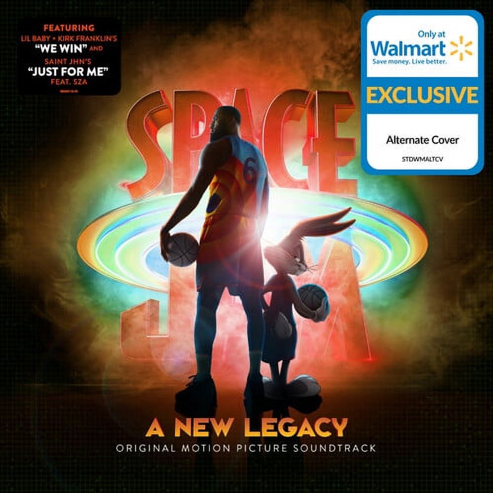 Space Jam: A New Legacy (Original Soundtrack) (Walmart Exclusive) - CD - image 1 of 1