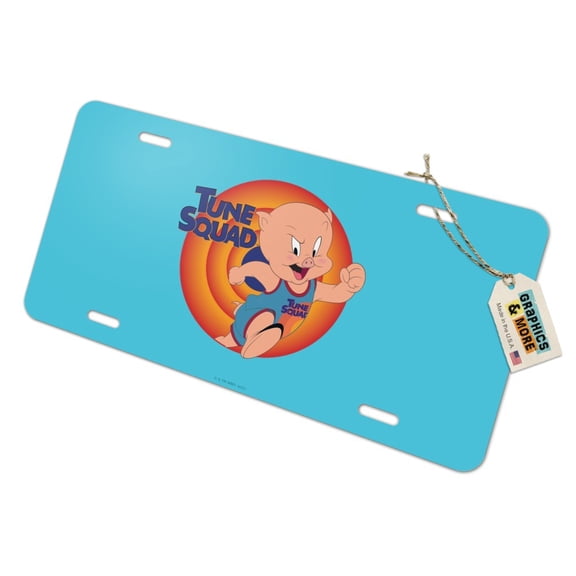 Space Jam: A New Legacy Porky Pig Novelty License Plate