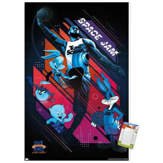 Space Jam: A New Legacy - Starters Wall Poster, 22.375" x 34"