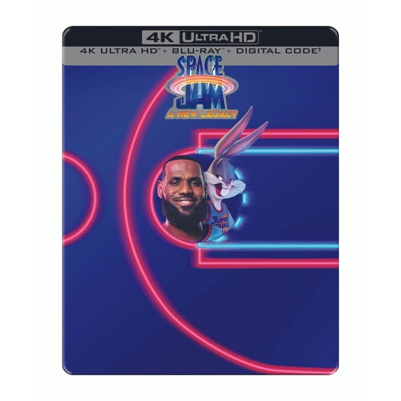 Space Jam: A New Legacy (Steelbook + Blu ray + Digital) [UHD]