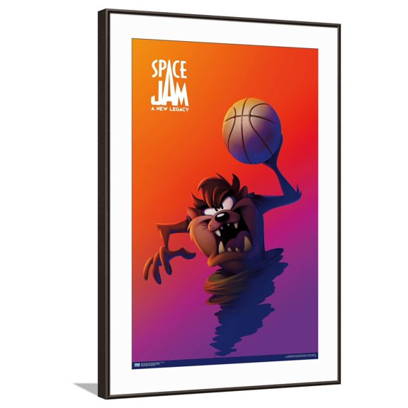 Space Jam: A New Legacy - Tasmanian Devil One Sheet Canvas Wall Poster, 22.375" x 34"