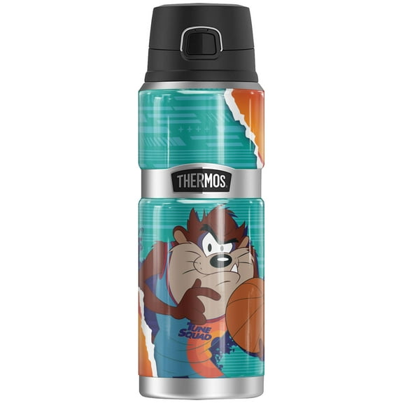 Space Jam: A New Legacy Tasmanian Devil THERMOS STAINLESS KING Stainless Steel Drink Bottle, Vacuum insulated & Double Wall, 24oz