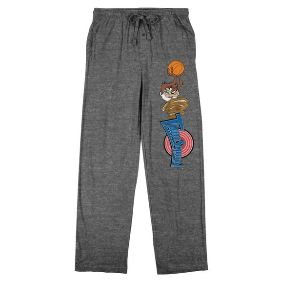 Space Jam: A New Legacy Taz Character Men's Graphite Heather Sleep Pants-XXL