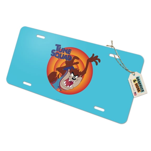 Space Jam: A New Legacy Taz Novelty License Plate