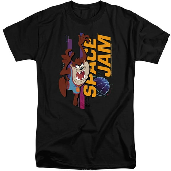 Space Jam: A New Legacy Taz Standing Unisex Adult Tall T Shirt, Taz, 3X-Large