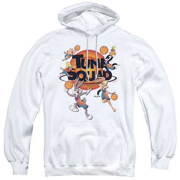 Space Jam: A New Legacy Tune Squad Group Unisex Adult Pull-Over Hoodie, Tune Squad Group, Large