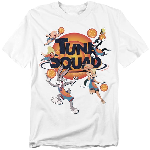 Space Jam: A New Legacy Tune Squad Group Unisex Adult T-Shirt, Tune Squad Group, Medium