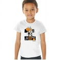 thumbnail image 1 of Space Jam: A New Legacy Turn It Up Kids T Shirt (4) for Youth Toddler Boys and Girls, White, 1 of 5