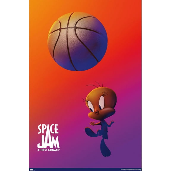 Space Jam: A New Legacy - Tweety One Sheet Wall Poster, 14.725" x 22.375"