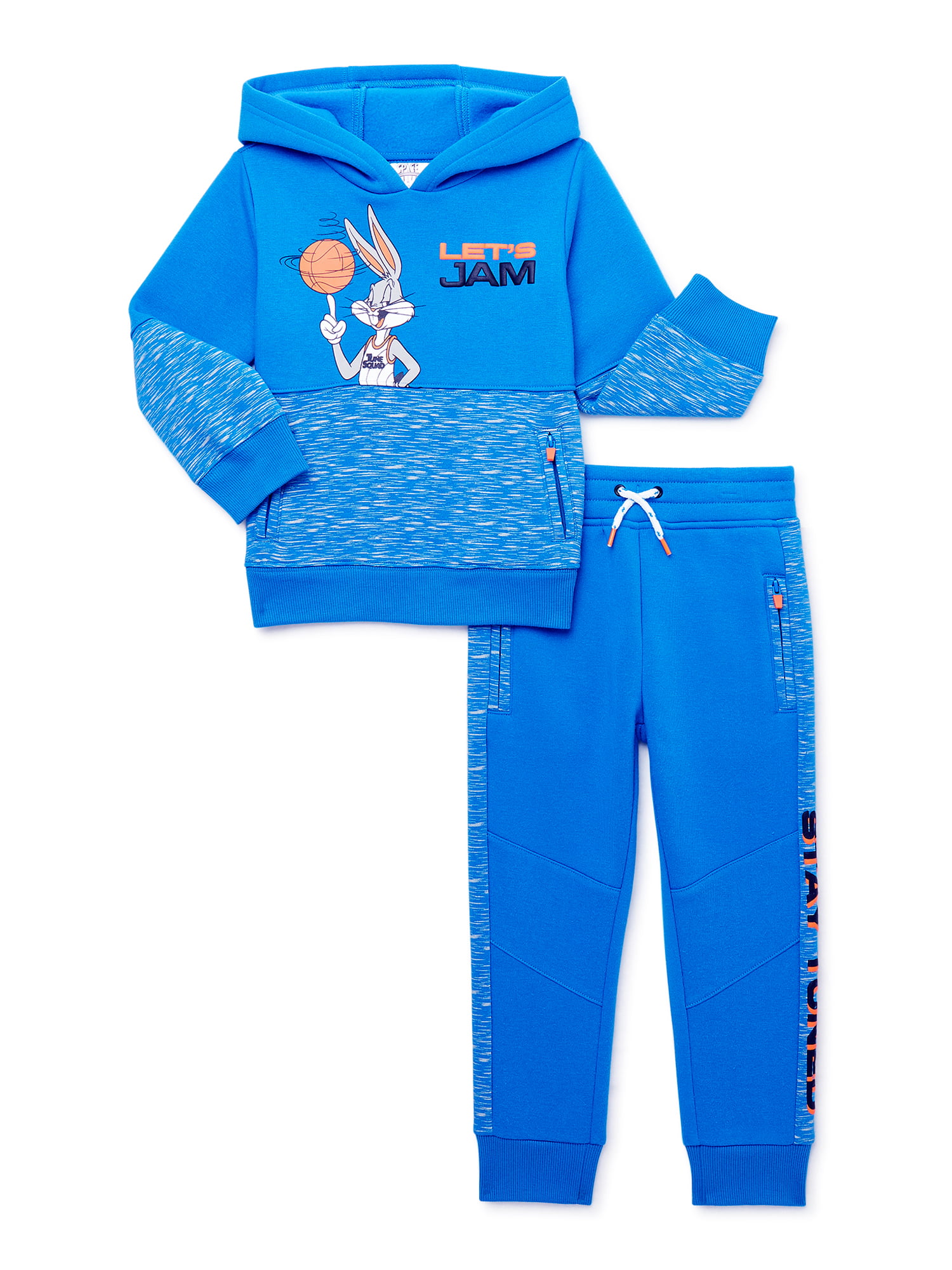  Warner Bros. Looney Tunes Space Jam Boys Hoodie and Jogger  Pants Set for Toddlers and Little Kids – Navy/Beige: Clothing, Shoes &  Jewelry