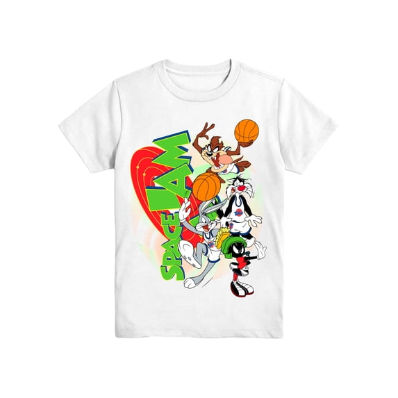 Space Jam, Boys' & Big Boys' Graphic T-Shirt, Sizes XS-XXL