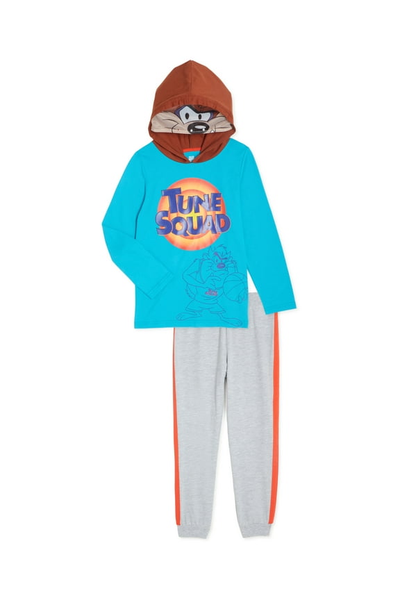 Boys Cosplay Hooded T-Shirt & Joggers, 2-Piece Outfit Set, Sizes 4-10