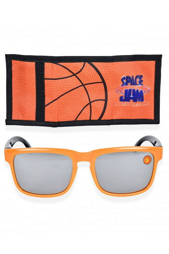 Character Sunglasses and Tri-Fold Wallet Set For Boys