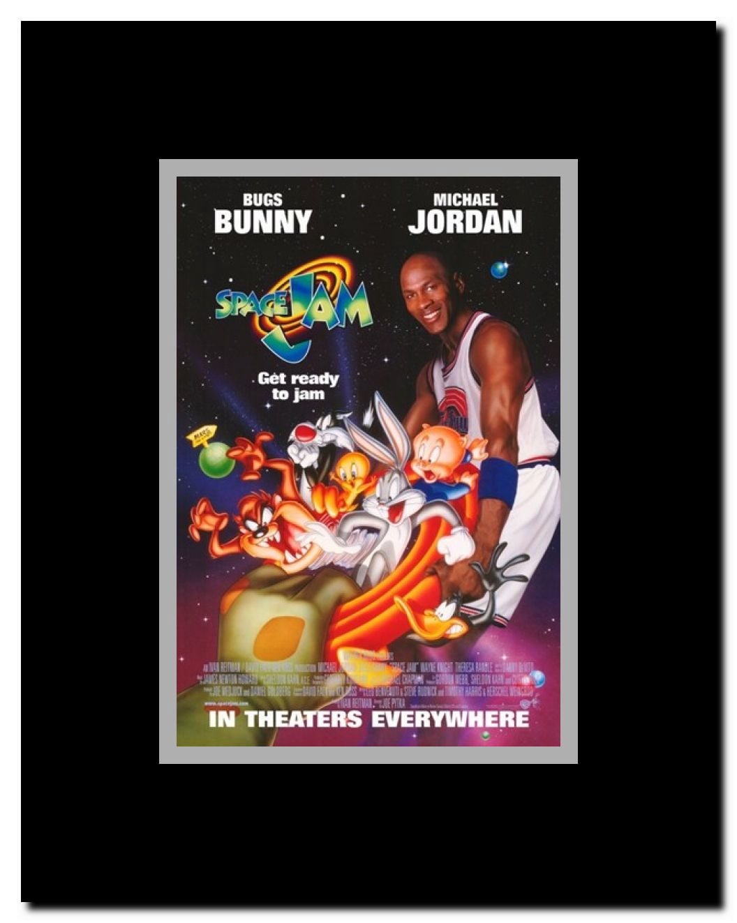 Space Jam Framed Movie Poster