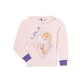 thumbnail image 1 of Space Jam Girls' Lola Glitter Graphic Pullover Hoodie, Sizes 4-16, 1 of 3