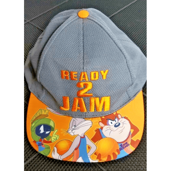 Space Jam Hat Teens Boys one size Cap Tune Squad Ready 2 Jam Looney Tunes Warner