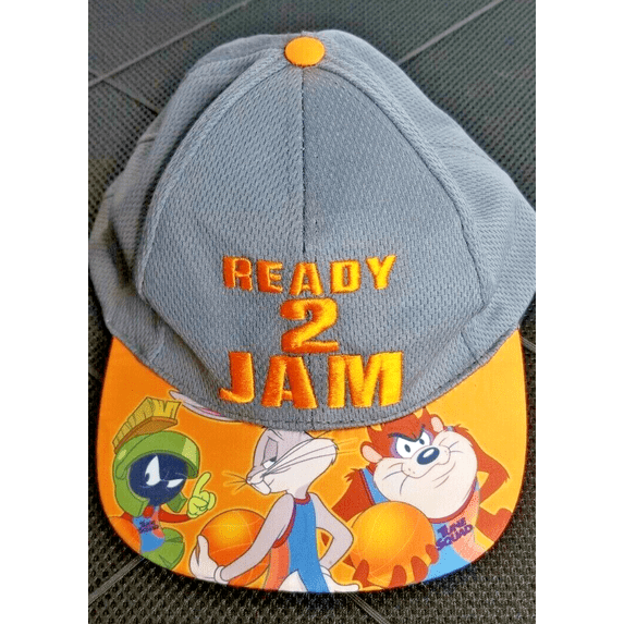 Space Jam Hat Teens Boys one size Cap Tune Squad Ready 2 Jam Looney Tunes Warner