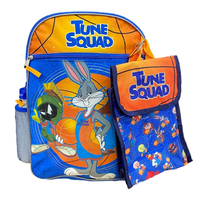 Space Jam Kids Large 16 Inch Backpack 5 in 1