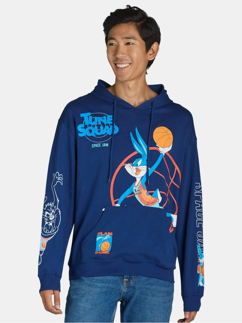 Navy Space Jam Sweater Nike LeBron X Space Jam Tune Squad Jersey