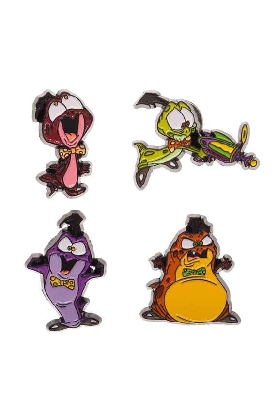 Space Jam Monstars Nerdluck Pound Nawt Bang Bupkus 4 Piece Pins