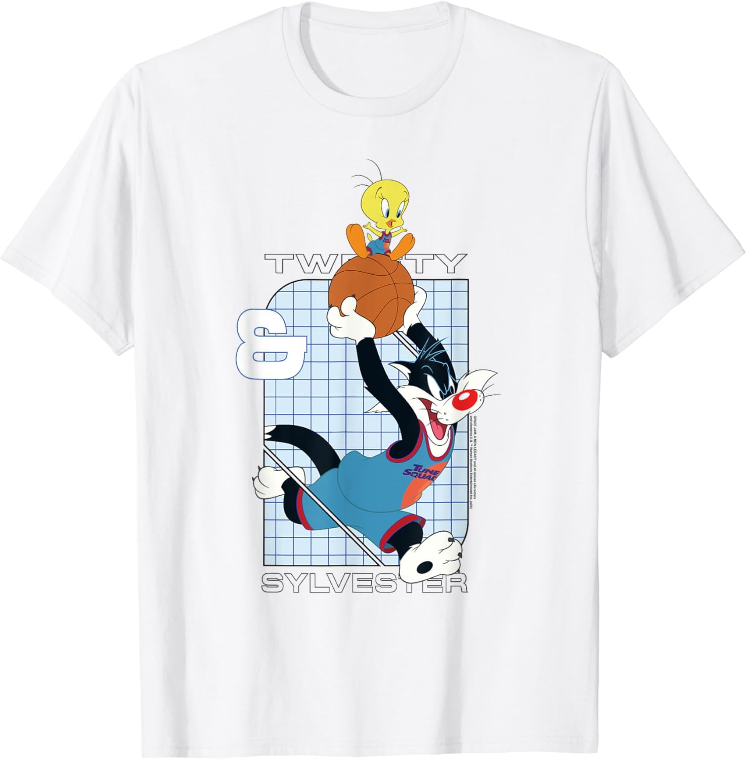 Space Jam: New Legacy Tweety and Sylvester T-Shirt - Walmart.com