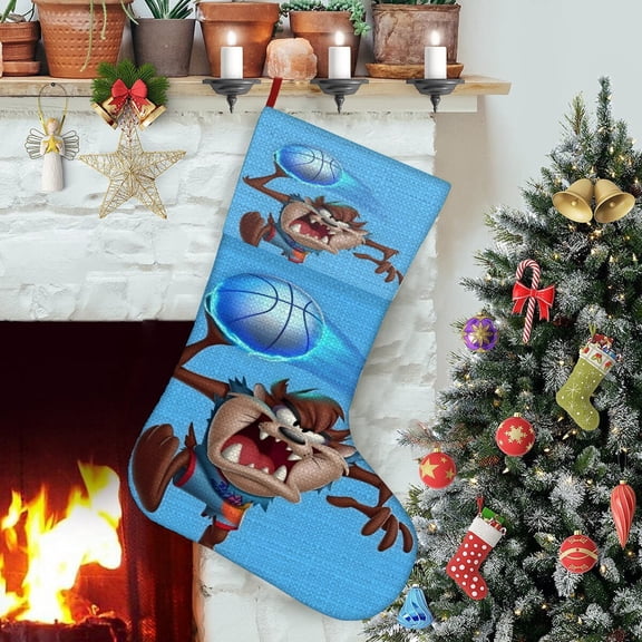 Space Jam Themed Christmas Socks