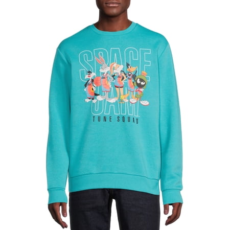 Space Jam Tune Squad Men's & Big Men's Graphic Crewneck Sweatshirt
