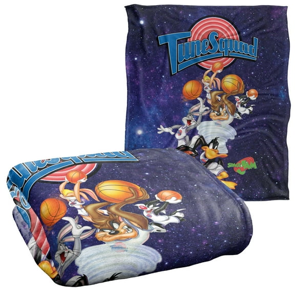 Space Jam Tune Squad Silky Touch Super Soft Throw Blanket 50' x 60'