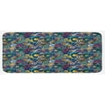 thumbnail image 1 of Space Kitchen Mat, Abstract Cartoon Science Fiction Themed Image with Swirl Waves Asteroids Telescope, Plush Decorative Kitchen Mat with Non Slip Backing, 47" X 19", Multicolor, by Ambesonne, 1 of 1