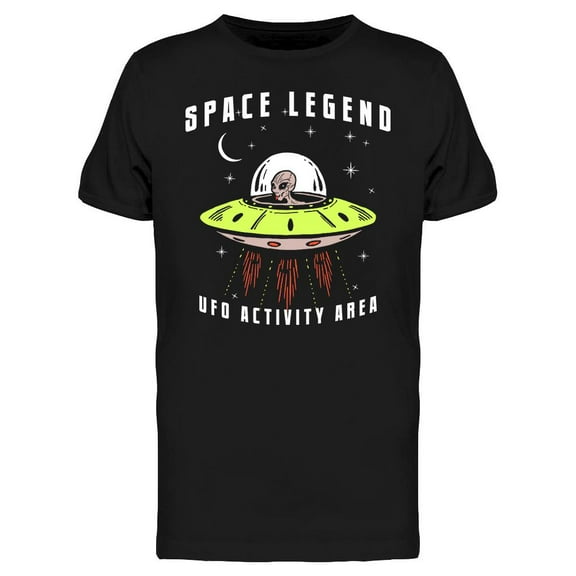 Space Legend T-Shirt Men -Image by Shutterstock, Male Large