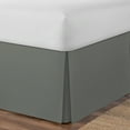thumbnail image 1 of Space Maker Extra-Long 21" Drop Length Silver Bed Skirt, Twin, 1 of 4