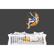 StickersForLife Space Man on the Moon Wall Decals for all ages se211