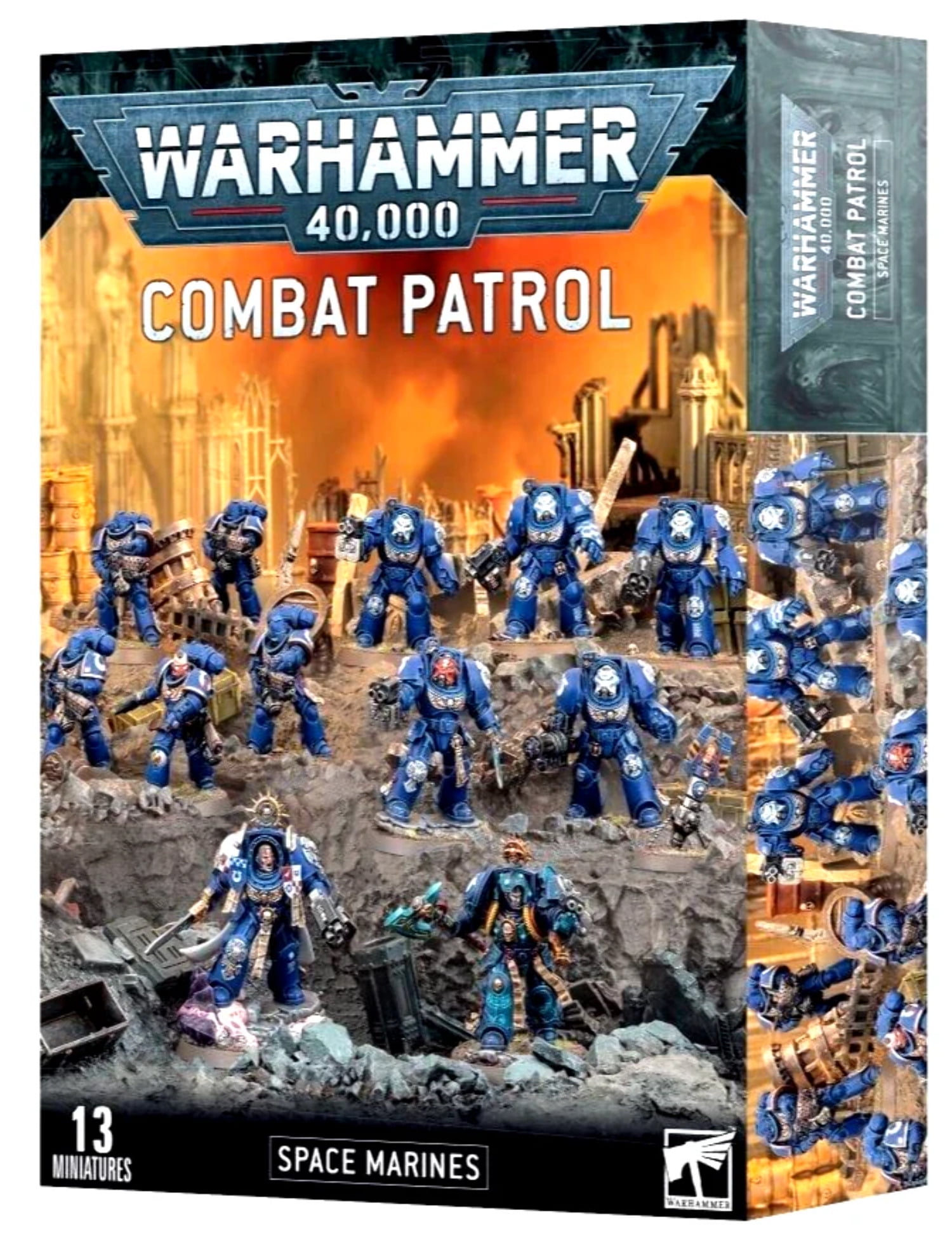 Space Marines Combat Patrol Warhammer 40K NIB! WBGames - Walmart.com