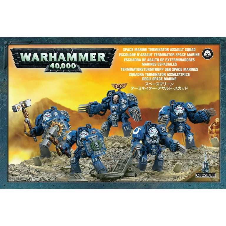 Space Marines Terminator Assault Squad Warhammer 40,000 Space Marines Terminator Assault Squad Warhammer 40,000
