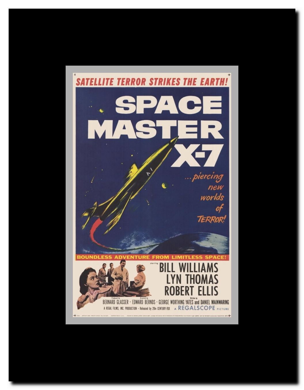 Space Master X-7 Framed Movie Poster