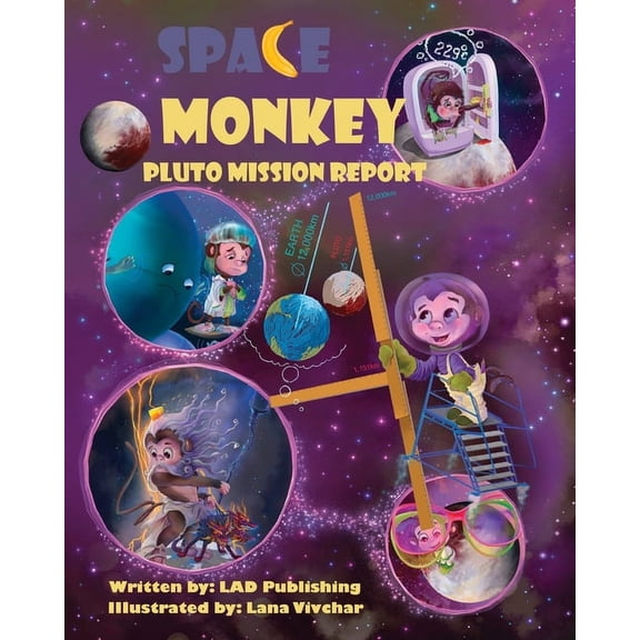 Space Monkey: Pluto Mission Report (Paperback)
