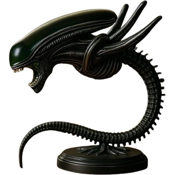 Space Monster Night Light 3D Resin Table Lamp LED Sci-Fi Home Decor Gift for Halloween
