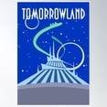 thumbnail image 1 of Space Mountain Poster Wall Art, Modern Wall Decor, 8x12 UNFRAMED, 1 of 3