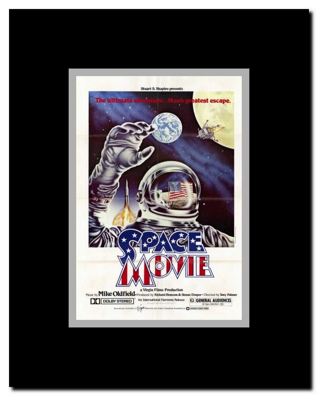 Space Movie Framed Movie Poster
