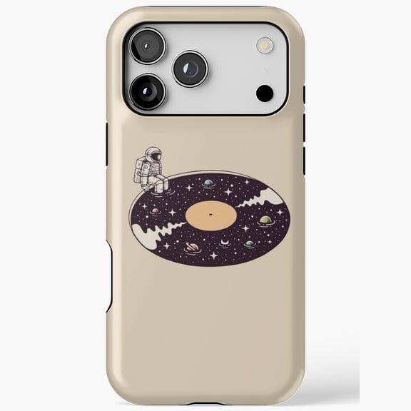 Space Music Abstract Art Cover for iPhone 11 12 13 14 15 16 17 Pro Max