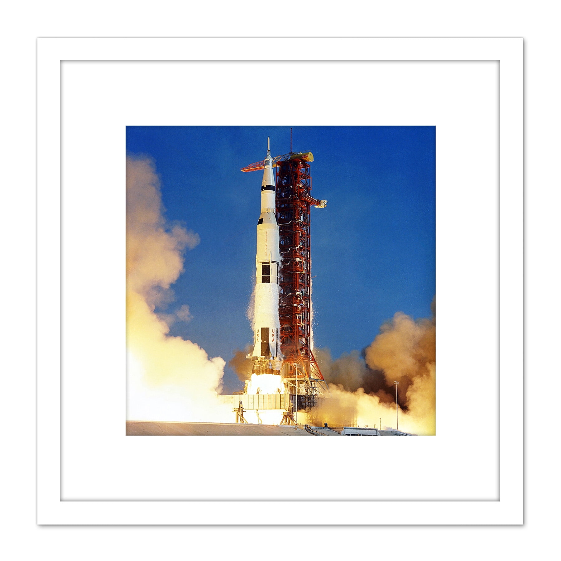 Artery8 Space NASA Apollo 11 Rocket Launch Lift Off Photo Extra Large