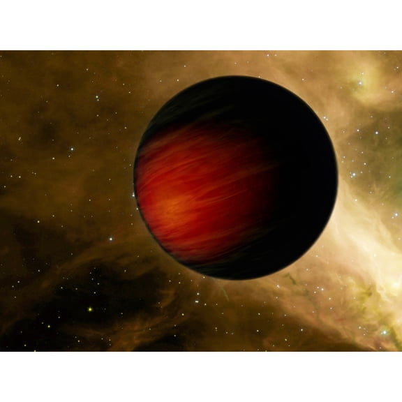 Space NASA HD149026b Planet Hot Jupiter Illustration Extra Large XL Wall Art Poster Print