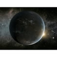 thumbnail image 1 of Space NASA Planet Kepler-62f Morning Star Illustration Extra Large XL Wall Art Poster Print, 1 of 3