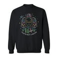 thumbnail image 1 of Space Neon Alien Troopers Sweatshirt Men -Image by Shutterstock, Male Large, 1 of 4