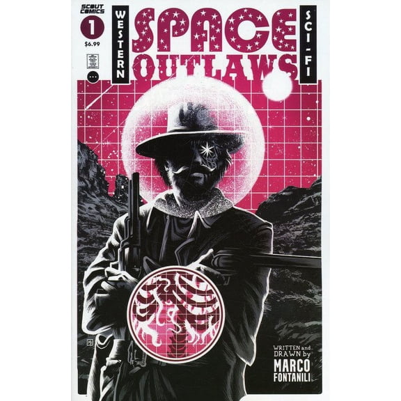 Space Outlaws #1A VF ; Scout Comic Book