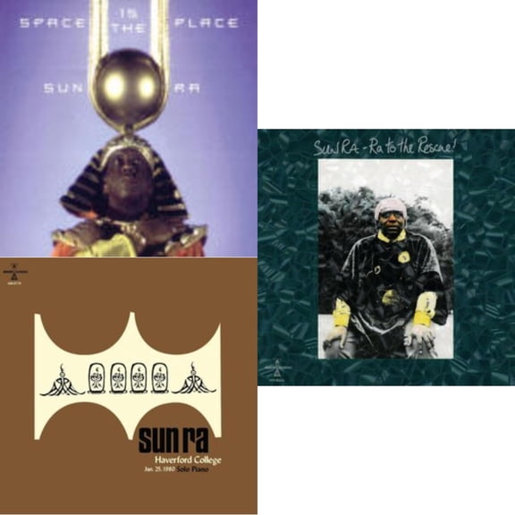 Haverford College, Jan. 25, 1980 & Ra To The Rescue (Translucent Green LP Vinyl) & Space Is The Place (Silver, Gold & Lime Green Vinyl/Blu-Ray/DVD/LP)